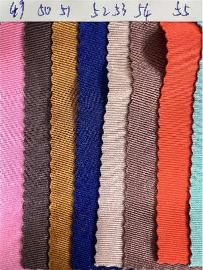 DG-BT  再生滌綸有光萊卡  成分：82%再生滌  18%氨綸  克重：180g/㎡ 細節-4